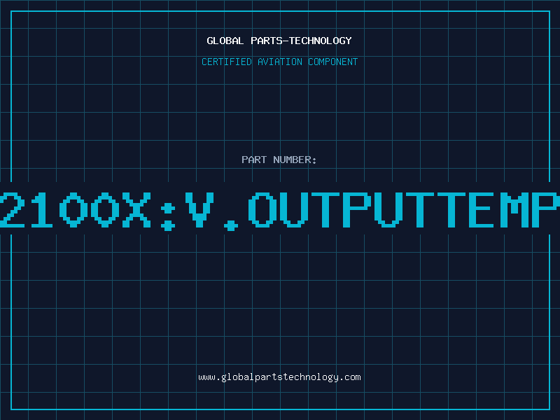 Aviation Part AD22100X:V.OUTPUTTEMP.SE