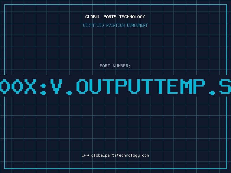 Aviation Part AD22100X:V.OUTPUTTEMP.SENSOR