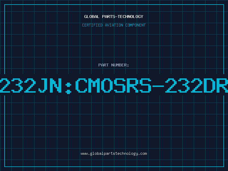 Aviation Part AD232JN:CMOSRS-232DRIV