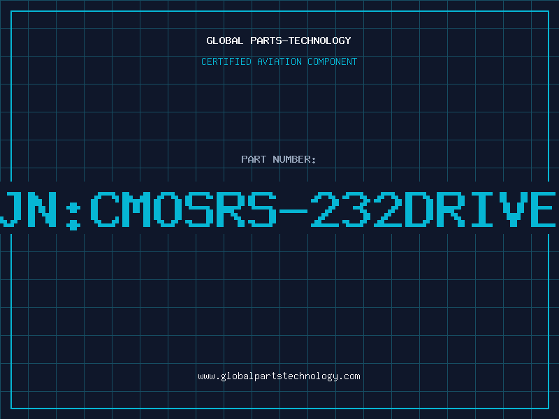 Aviation Part AD232JN:CMOSRS-232DRIVERS/RE