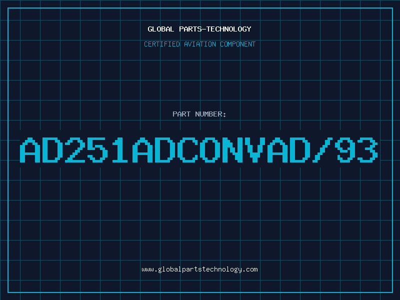 Aviation Part AD251ADCONVAD/93
