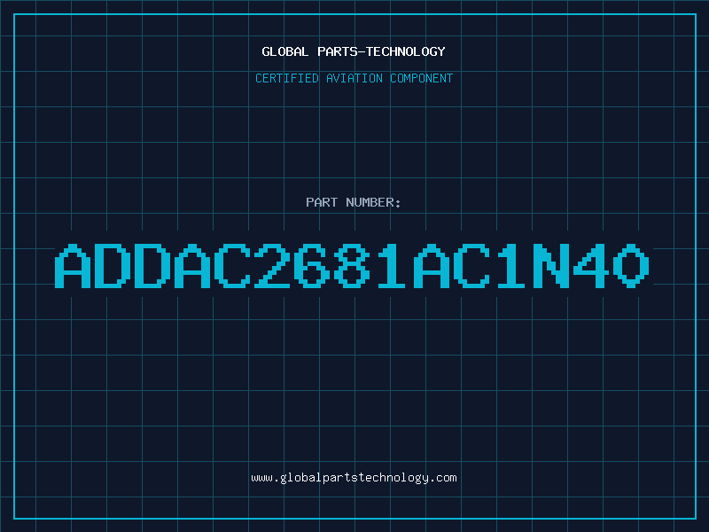 Aviation Part ADDAC2681AC1N40
