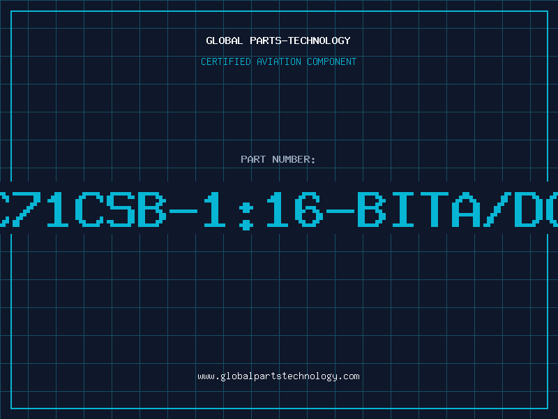Aviation Part ADDAC71CSB-1:16-BITA/DCONVE