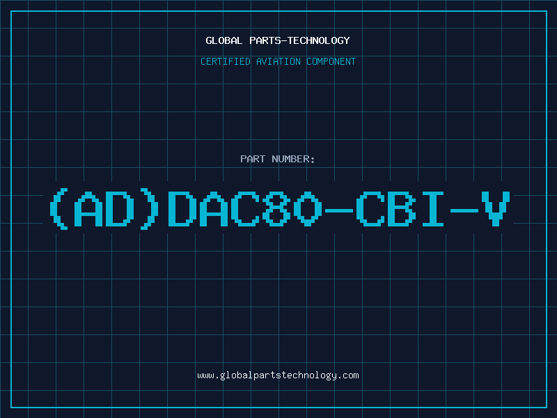 Aviation Part ADDAC80-CBI-V