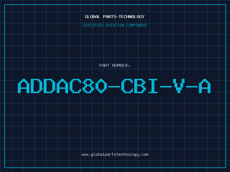Aviation Part ADDAC80-CBI-V-A