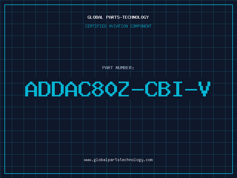Aviation Part ADDAC80Z-CBI-V