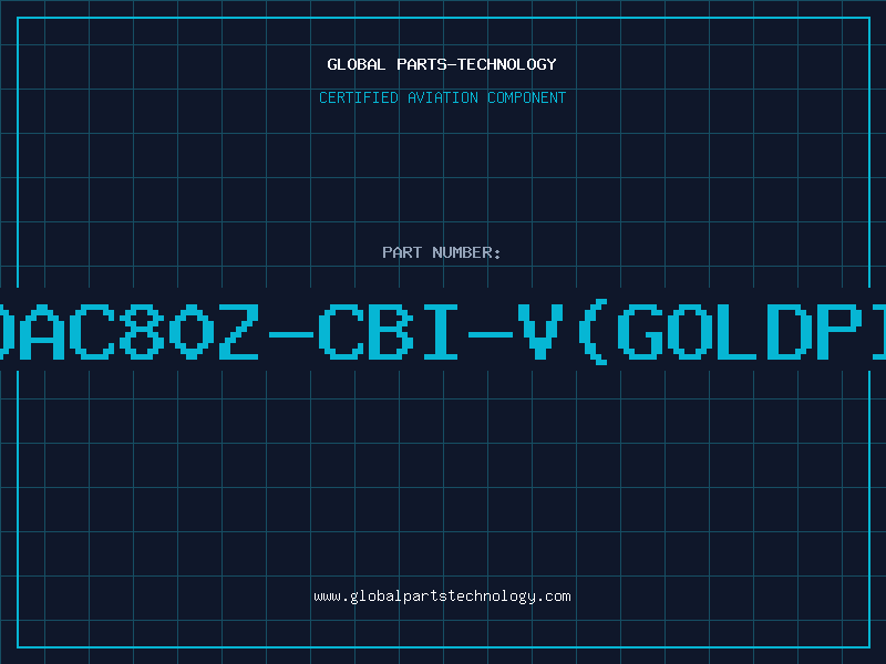 Aviation Part ADDAC80Z-CBI-V(goldpins