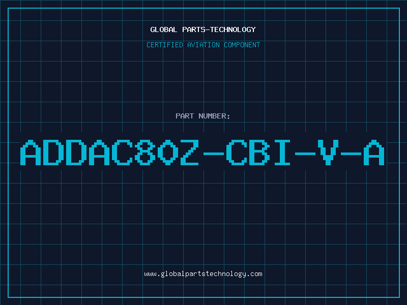 Aviation Part ADDAC80Z-CBI-V-A