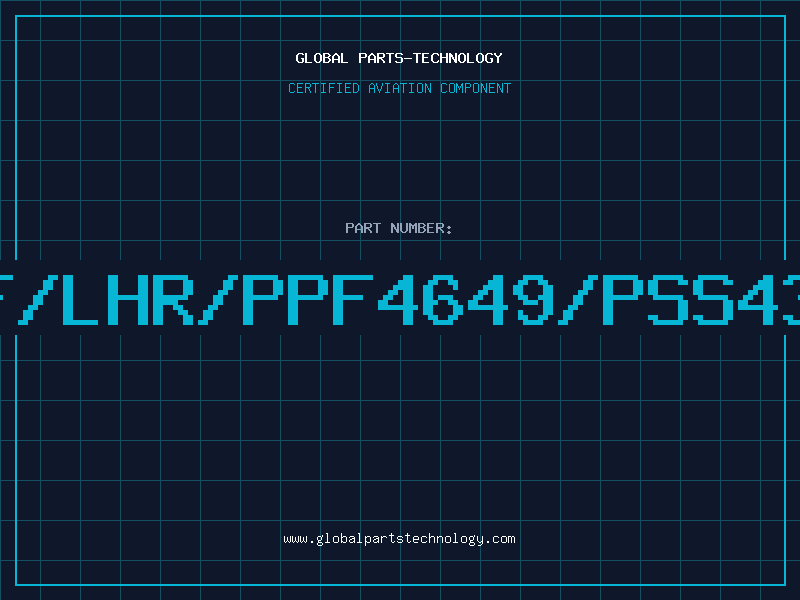 Aviation Part AF/LHR/PPF4649/PSS436