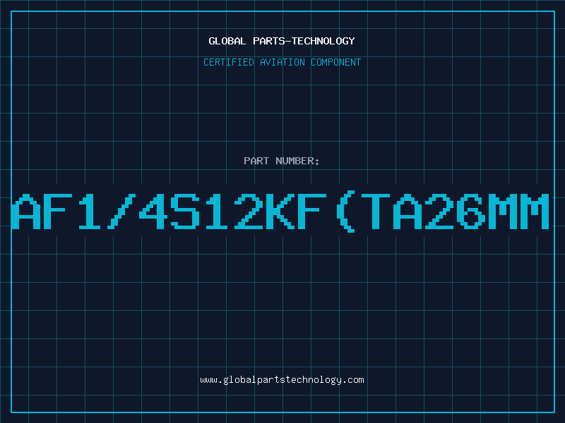 Aviation Part AF1/4S12KF(TA26MM