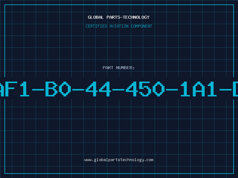 Aviation Part AF1-B0-44-450-1A1-D