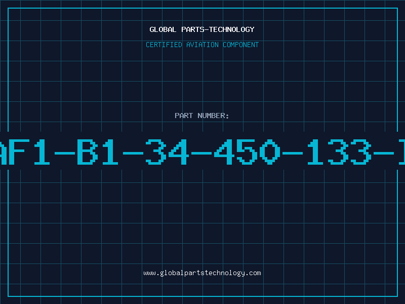 Aviation Part AF1-B1-34-450-133-I