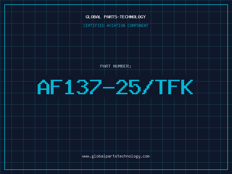 Aviation Part AF137-25/TFK