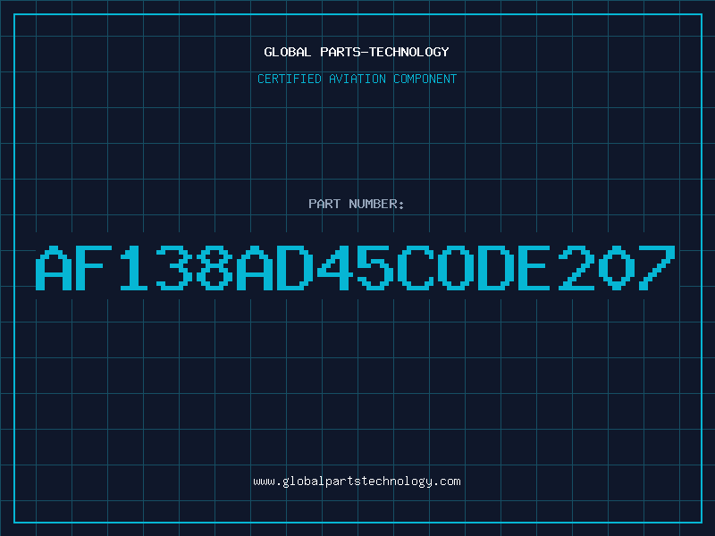 Aviation Part AF138AD45CODE207
