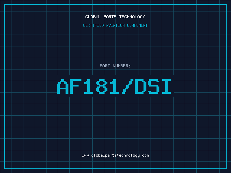 Aviation Part AF181/DSI