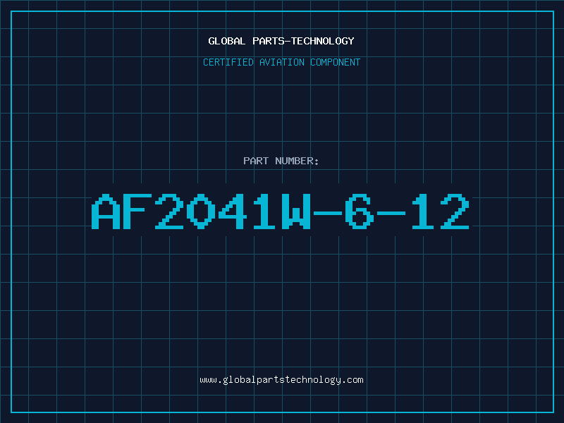 Aviation Part AF2041W-6-12