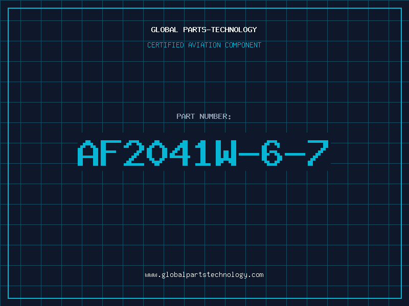 Aviation Part AF2041W-6-7