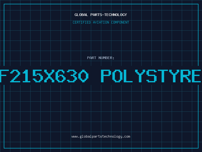 Aviation Part AF215X630 POLYSTYREN