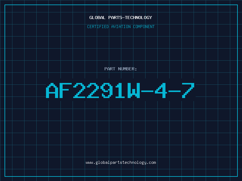 Aviation Part AF2291W-4-7