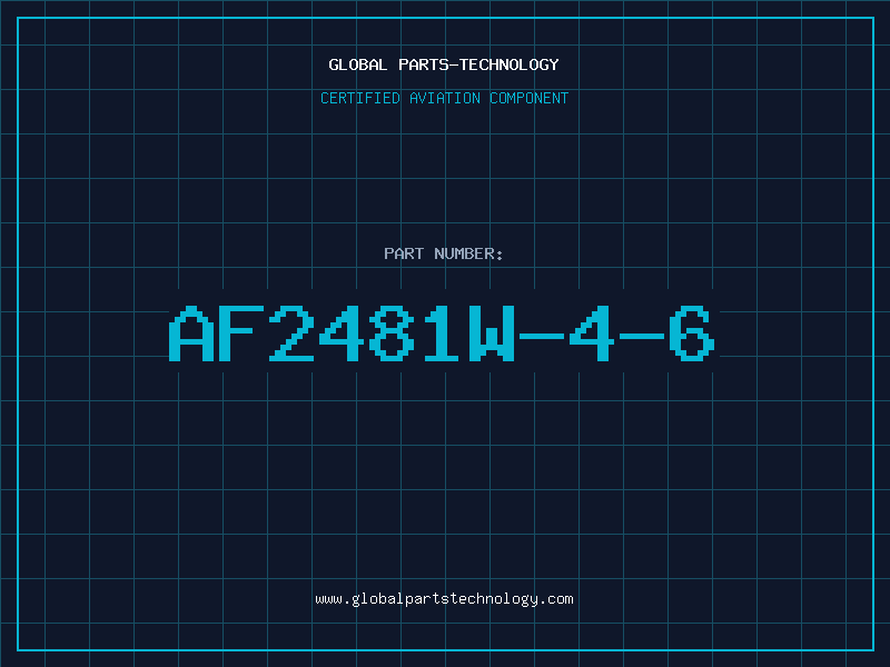 Aviation Part AF2481W-4-6