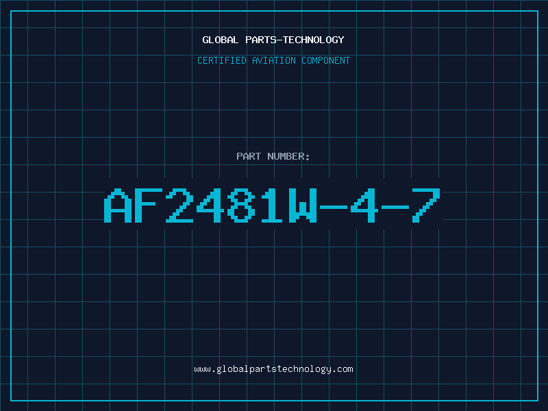 Aviation Part AF2481W-4-7