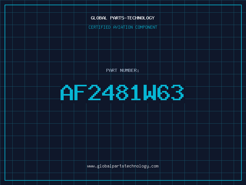 Aviation Part AF2481W63