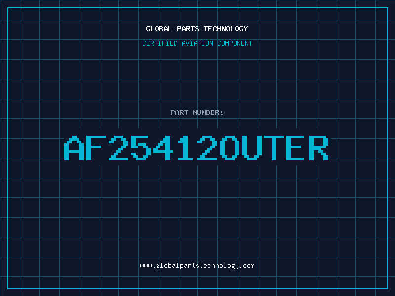 Aviation Part AF25412OUTER