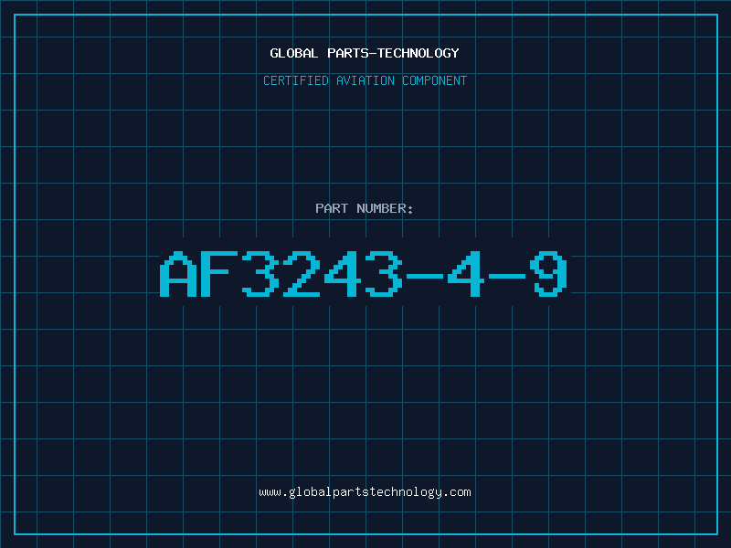 Aviation Part AF3243-4-9