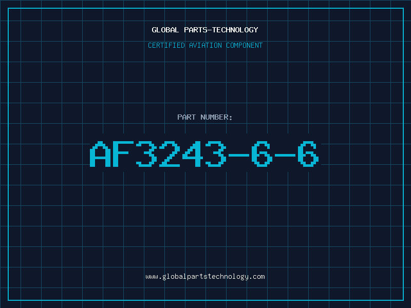 Aviation Part AF3243-6-6
