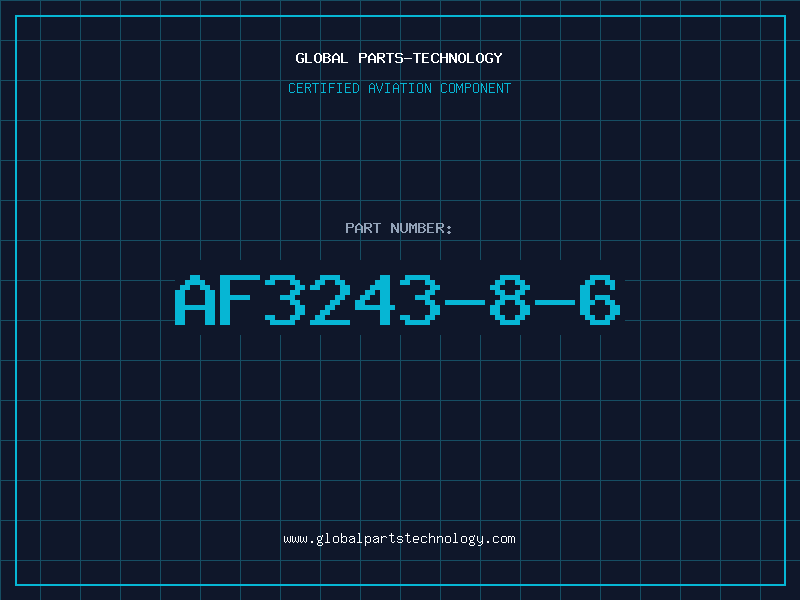Aviation Part AF3243-8-6