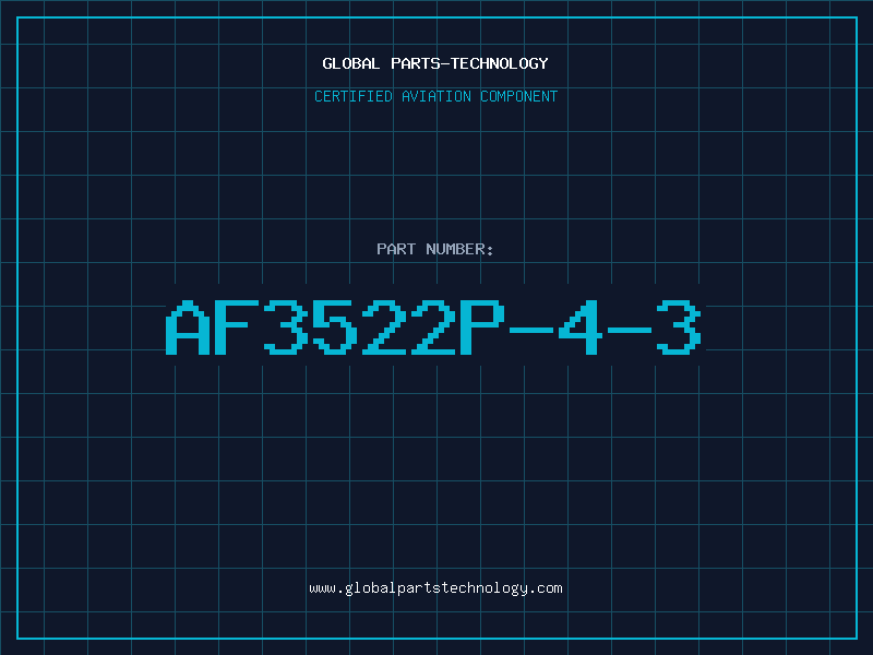 Aviation Part AF3522P-4-3