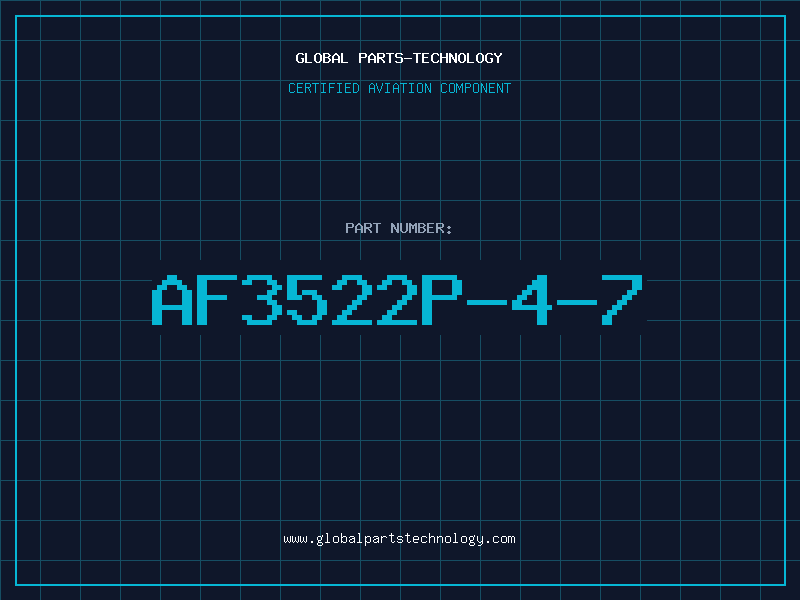 Aviation Part AF3522P-4-7