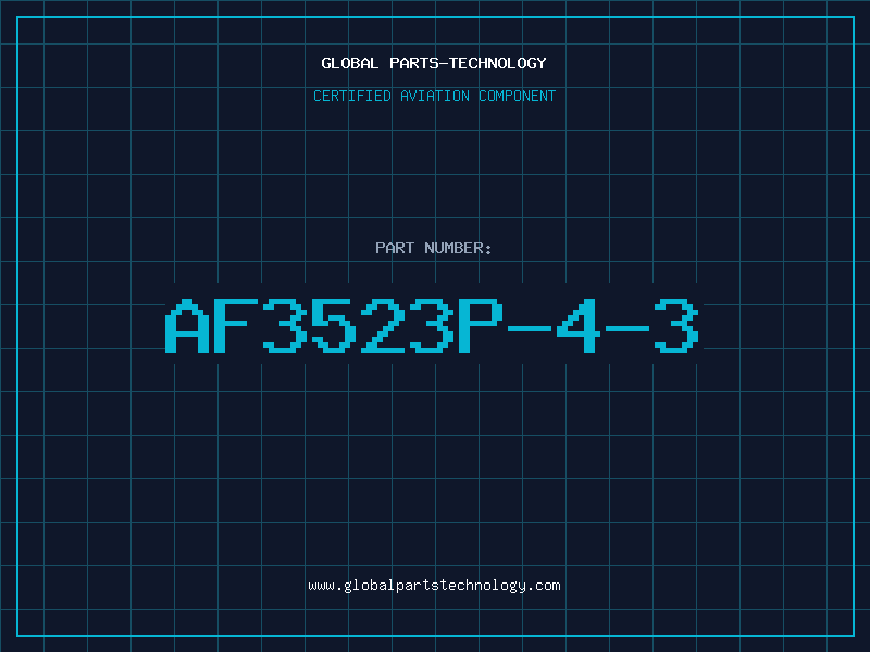 Aviation Part AF3523P-4-3