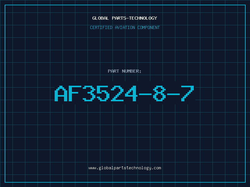 Aviation Part AF3524-8-7