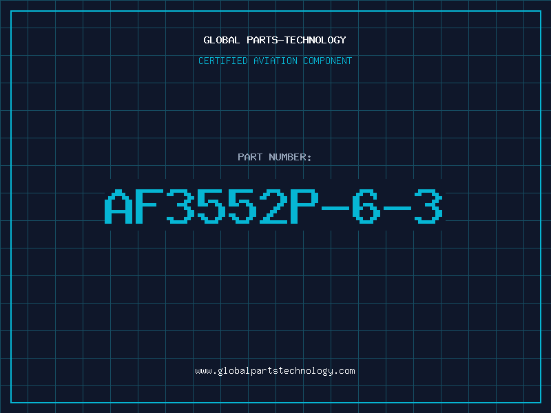 Aviation Part AF3552P-6-3