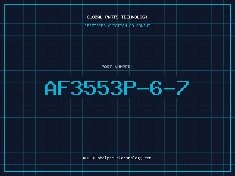 Aviation Part AF3553P-6-7