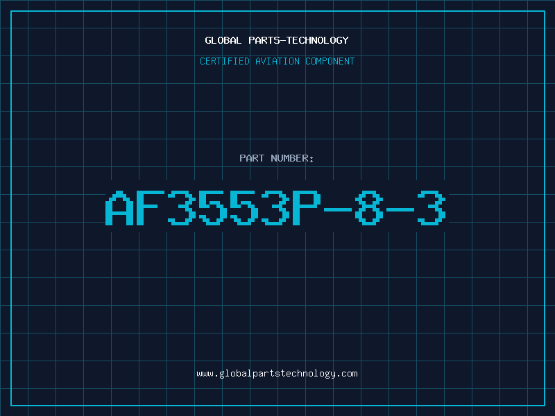 Aviation Part AF3553P-8-3