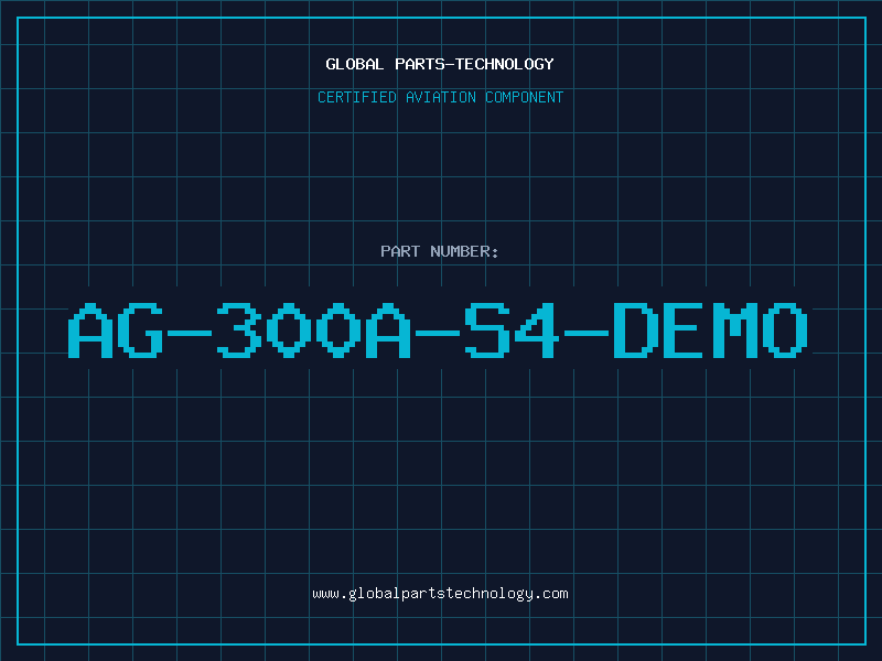 Aviation Part AG-300A-S4-DEMO