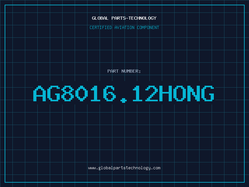 Aviation Part AG8016.12HONG