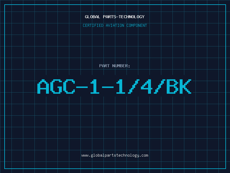 Aviation Part AGC-1-1/4/BK