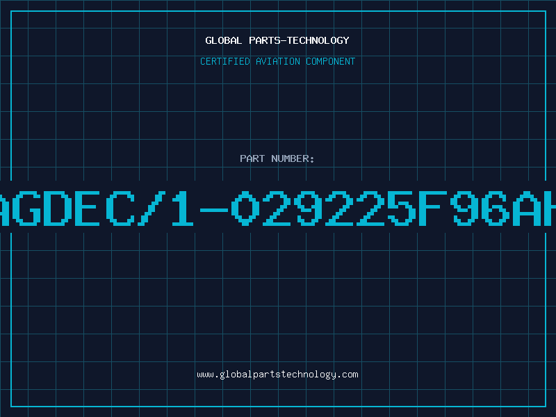 Aviation Part AGDEC/1-029225F96AH