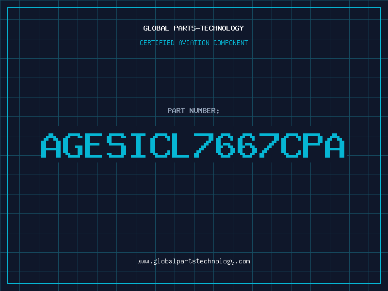 Aviation Part AGESICL7667CPA