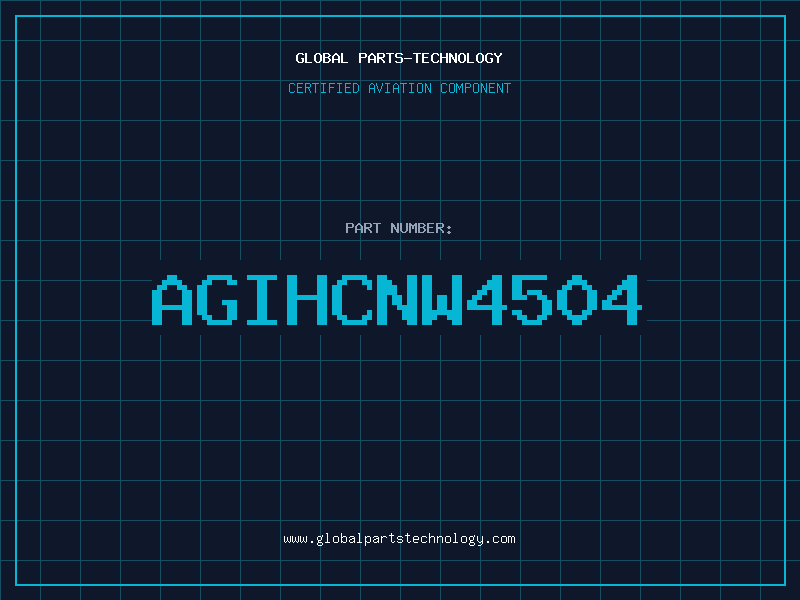Aviation Part AGIHCNW4504