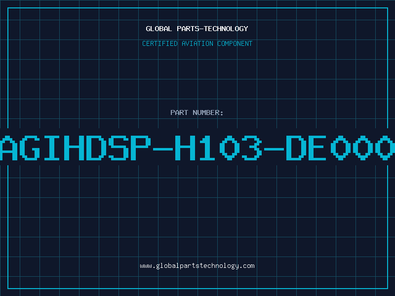 Aviation Part AGIHDSP-H103-DE000