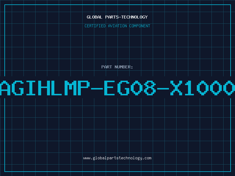Aviation Part AGIHLMP-EG08-X1000