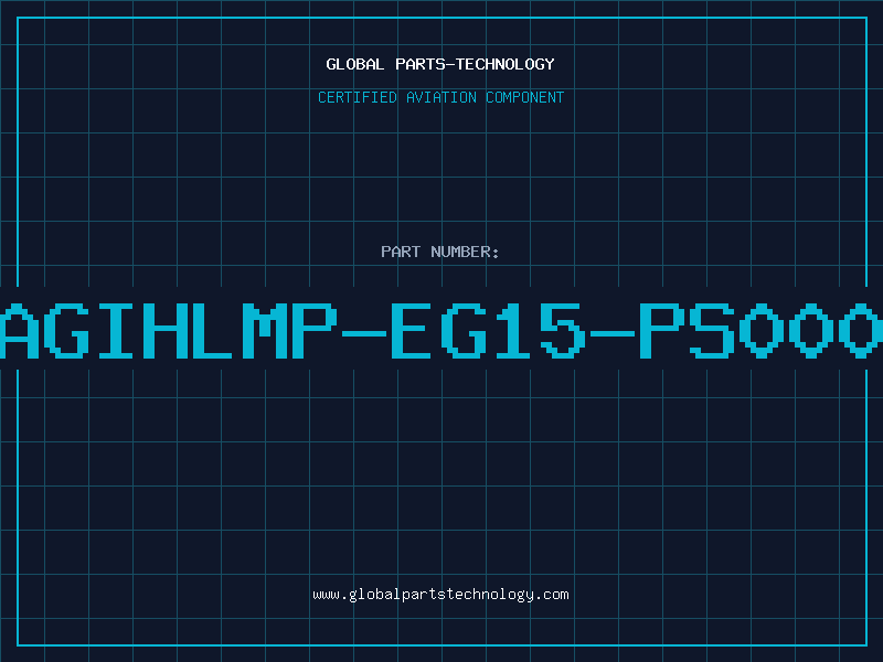 Aviation Part AGIHLMP-EG15-PS000