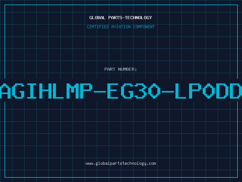 Aviation Part AGIHLMP-EG30-LP0DD