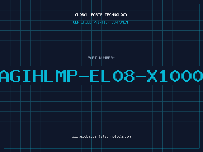 Aviation Part AGIHLMP-EL08-X1000