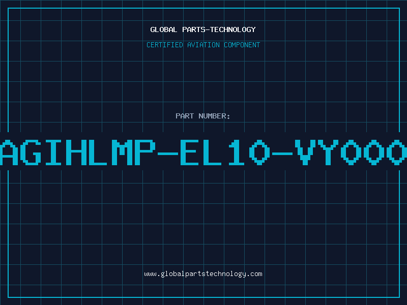 Aviation Part AGIHLMP-EL10-VY000