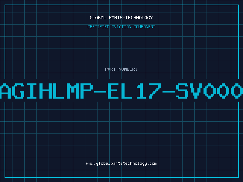 Aviation Part AGIHLMP-EL17-SV000